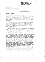 Grote Reber to Charles H. Townes re: Radio waves from Milky Way; 480mc data