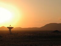 Very Large Array Antenna, 16 July 2006