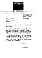 Grote Reber to Joseph L. Pawsey re: Solar activity research; proposed Pawsey visit to DC