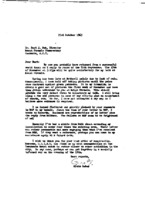 Grote Reber to Bart J. Bok re: Date of talk at Mt. Stromlo; Bok&#039;s letter to NSF; proposal to NASA